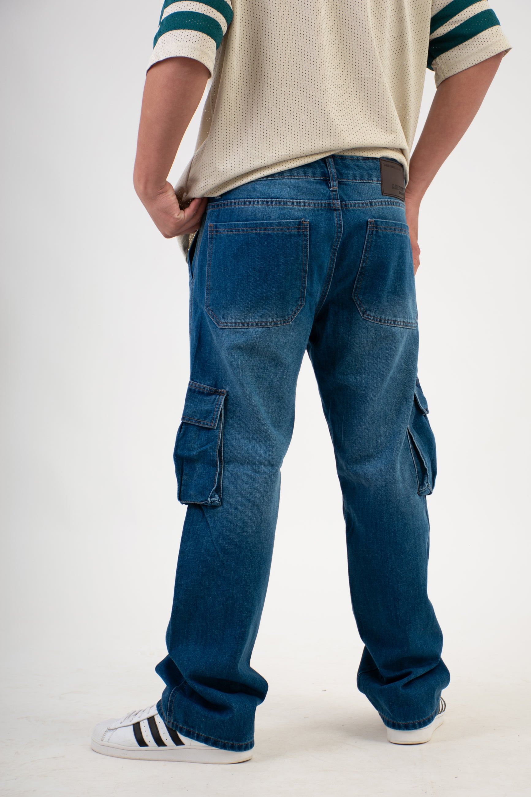 BAGGY AZUL MEDIO-STONE MEDIO