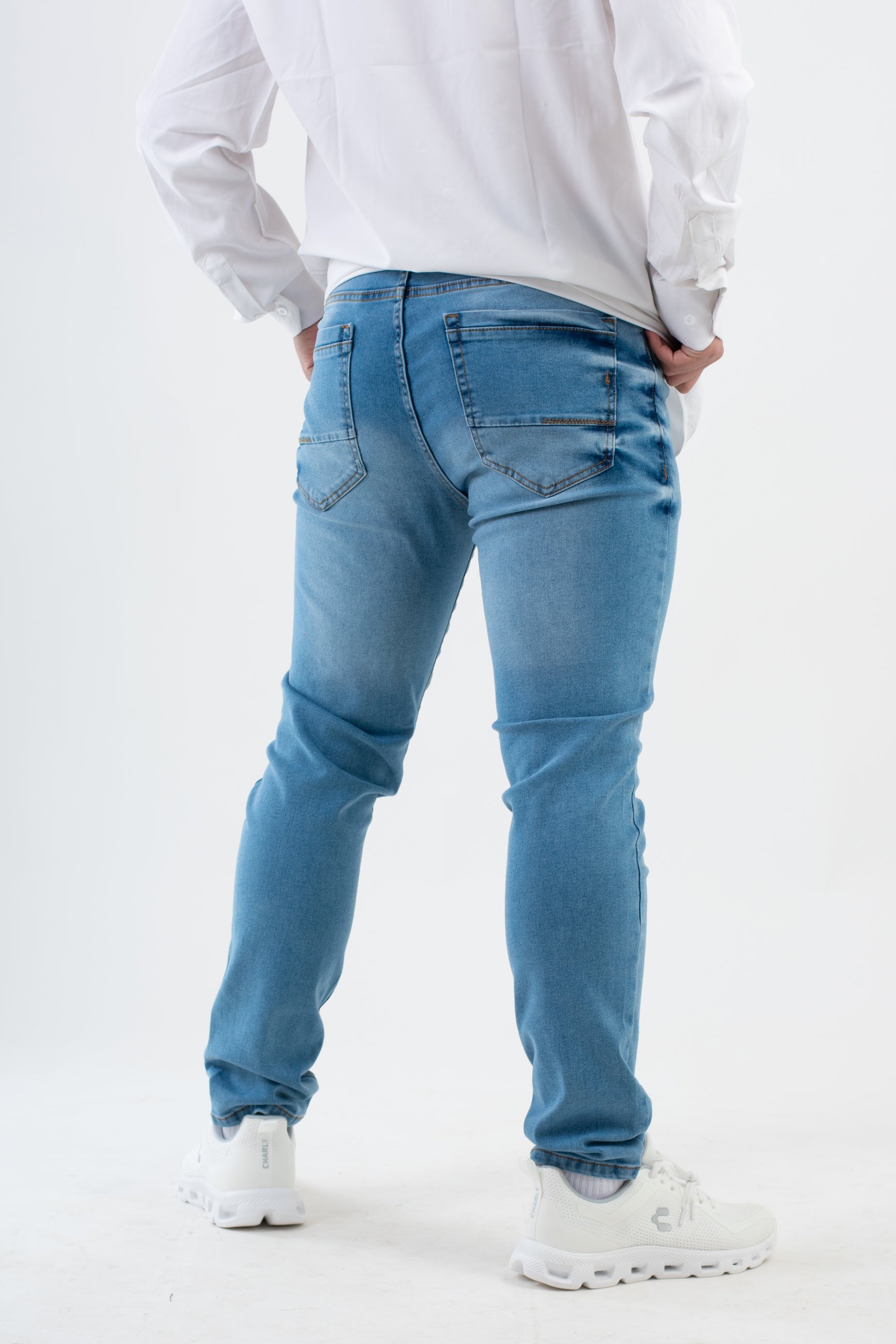 SKINNY AZUL MEDIO-BLINCH