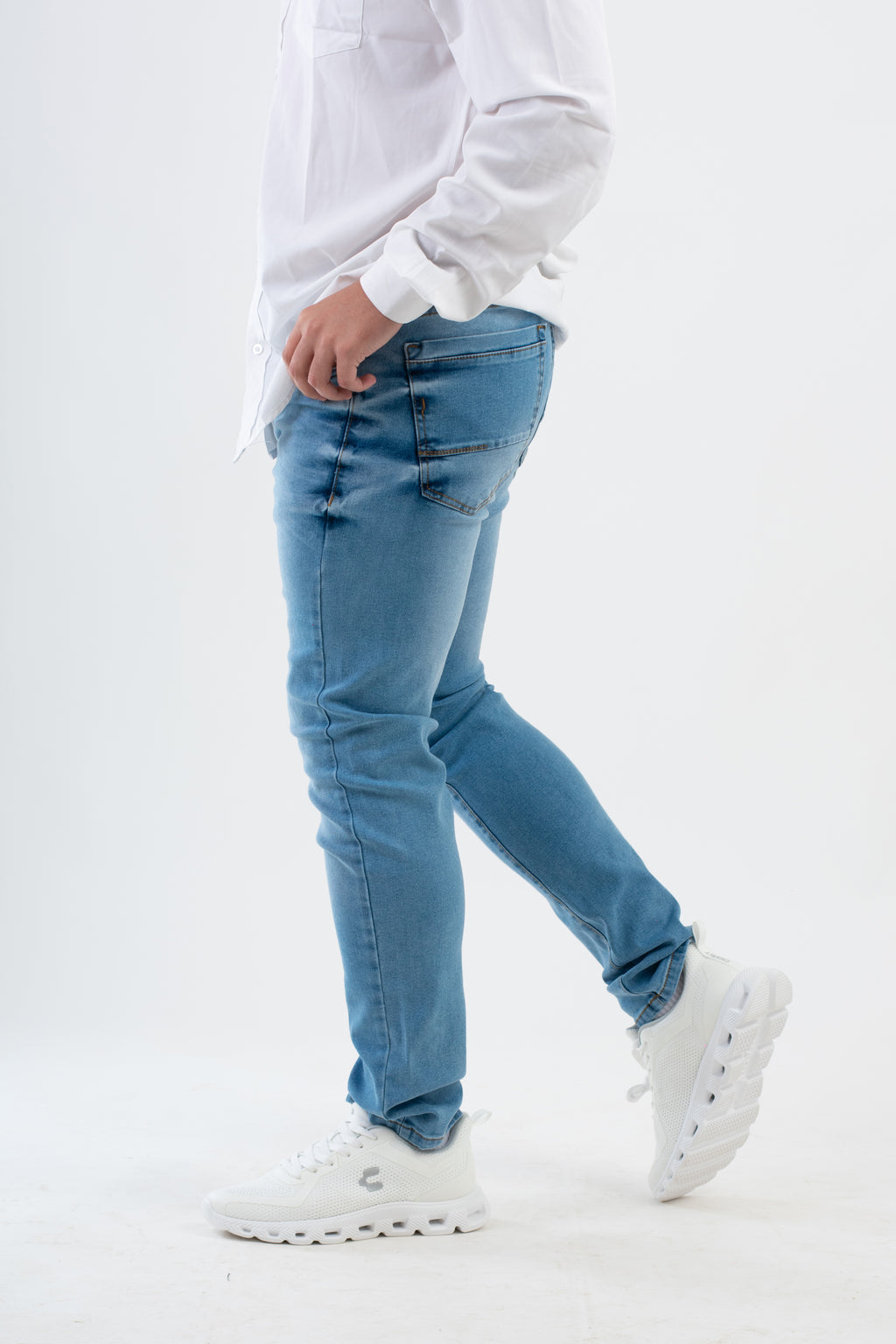 SKINNY AZUL MEDIO-BLINCH