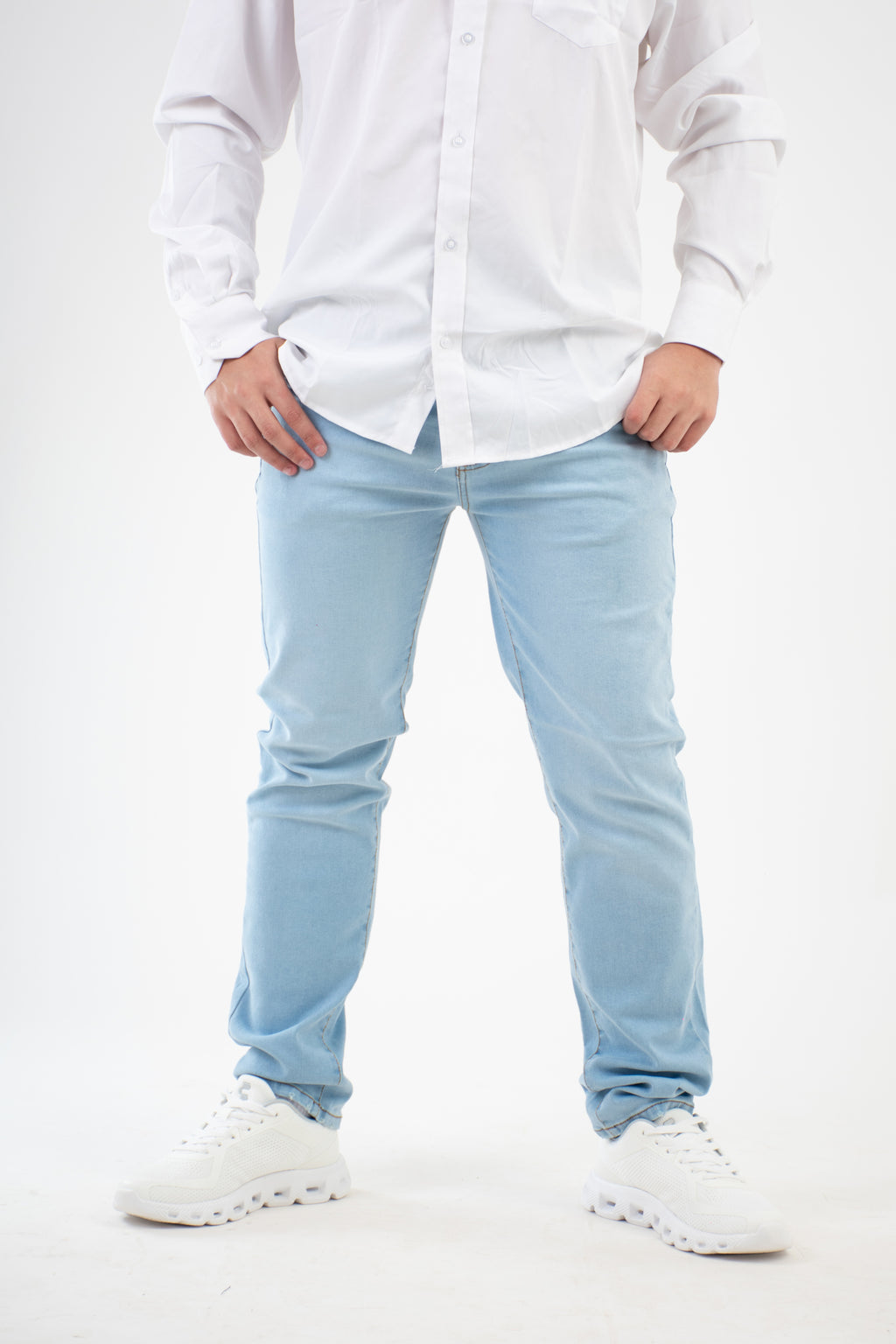 SKINNY AZUL CLARO-MEGA BLINCH