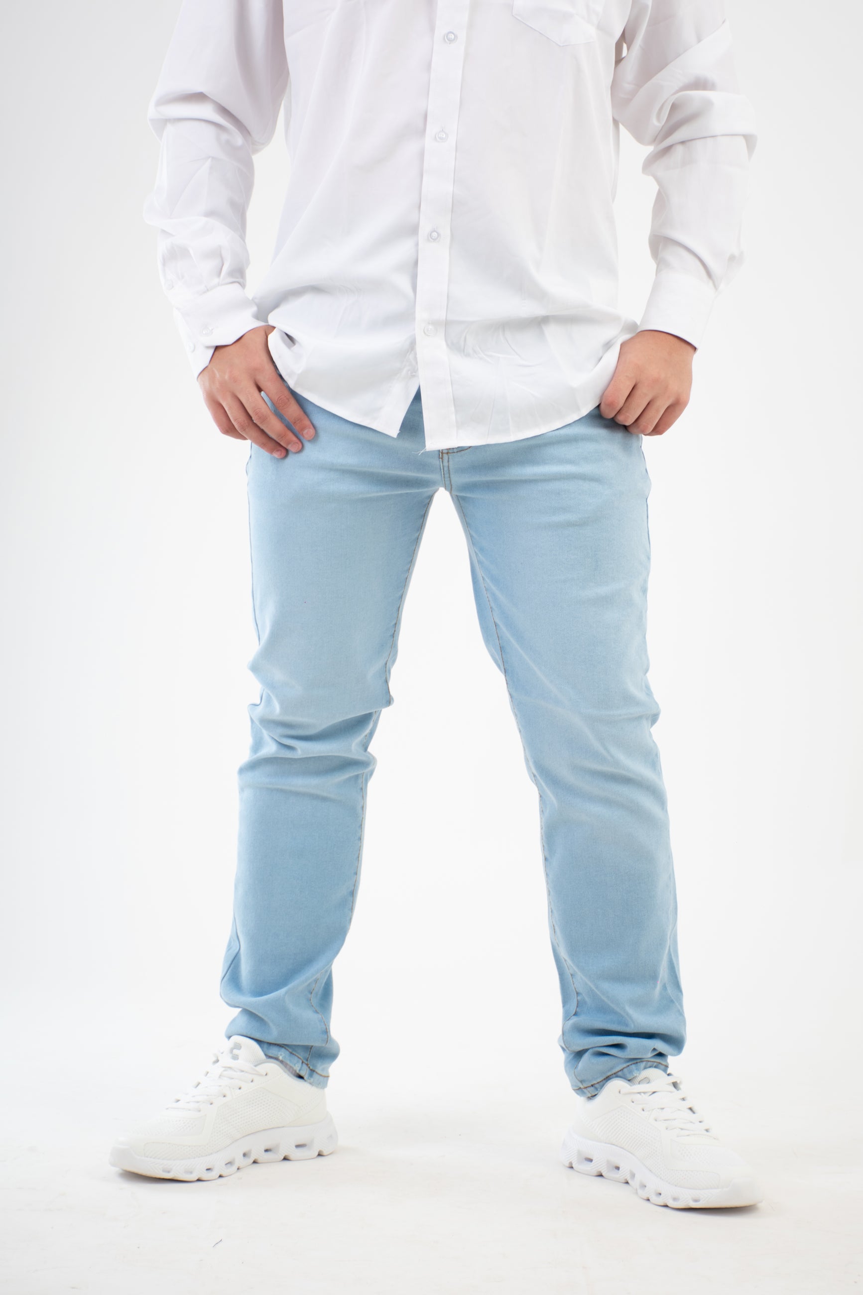 SKINNY AZUL CLARO-MEGA BLINCH