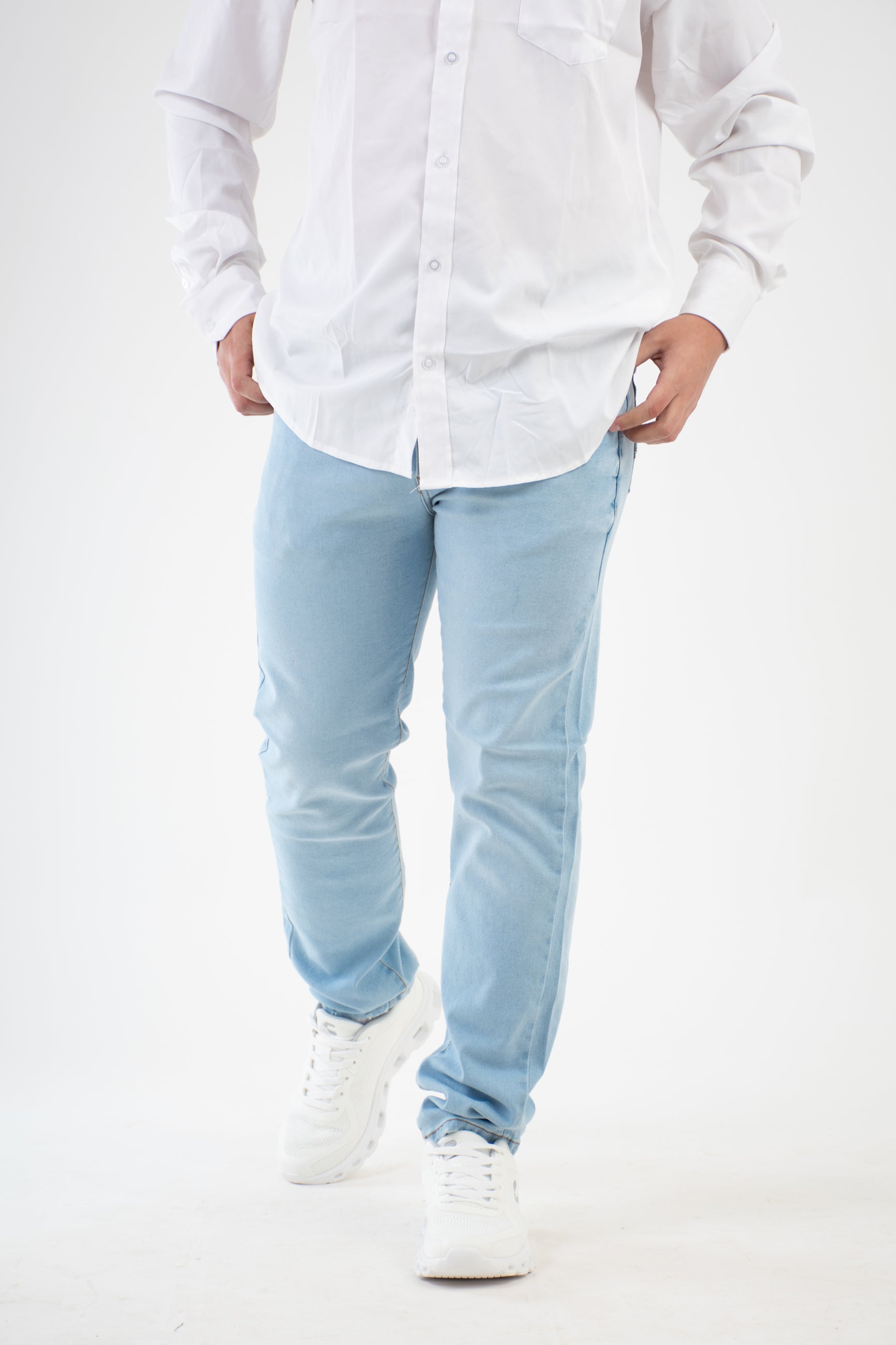 SKINNY AZUL CLARO-MEGA BLINCH