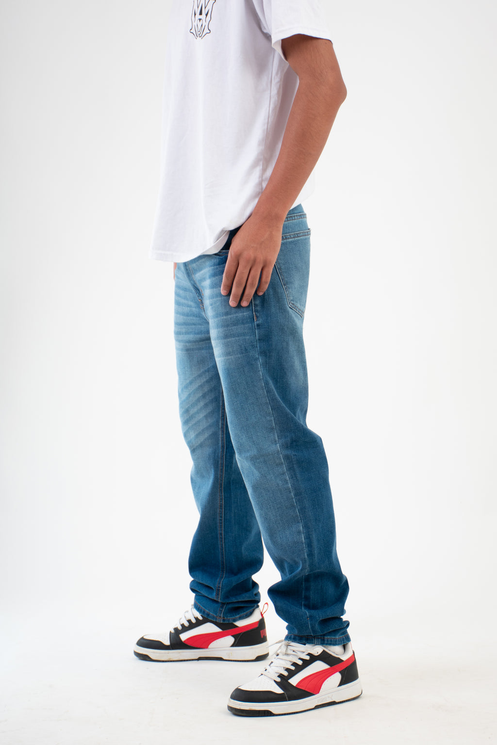 SLIM AZUL MEDIO-STONE MEDIO