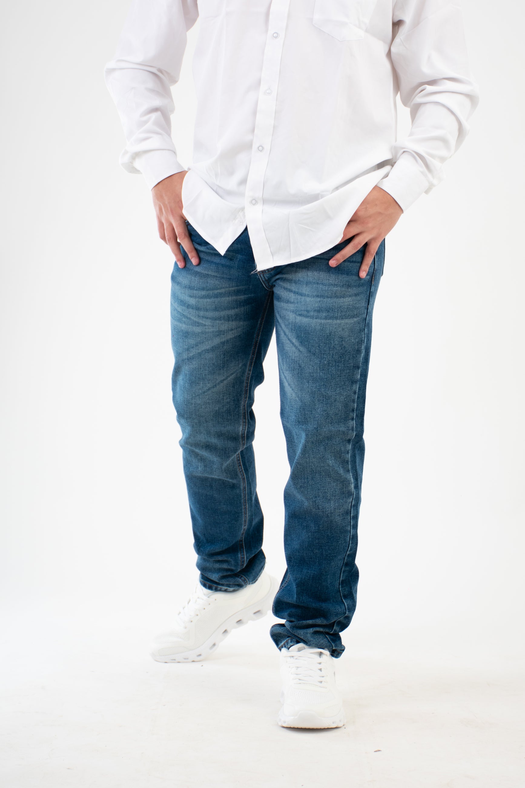 SLIM AZUL OSCURO-STONE BARRIDO