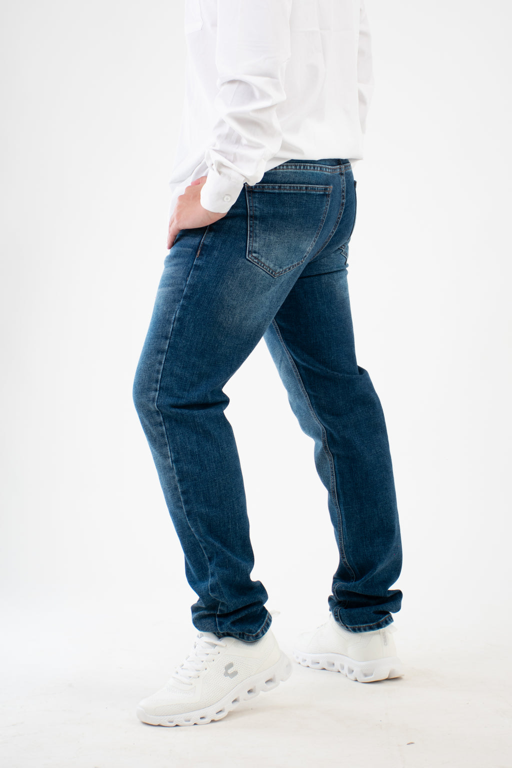 SLIM AZUL OSCURO-STONE BARRIDO