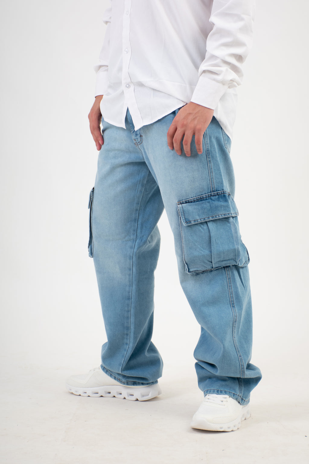 BAGGY AZUL CLARO-BLINCH