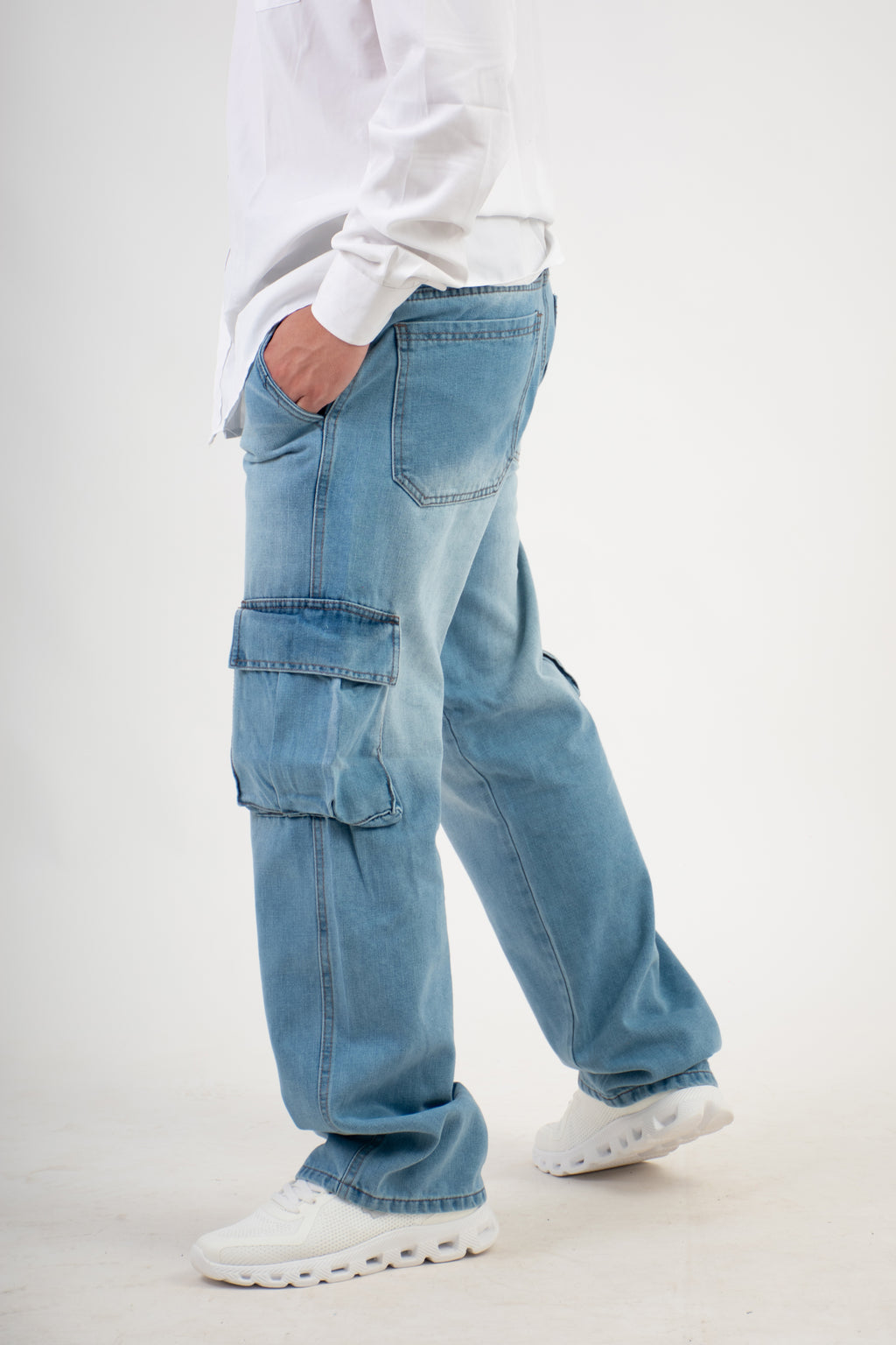 BAGGY AZUL CLARO-BLINCH