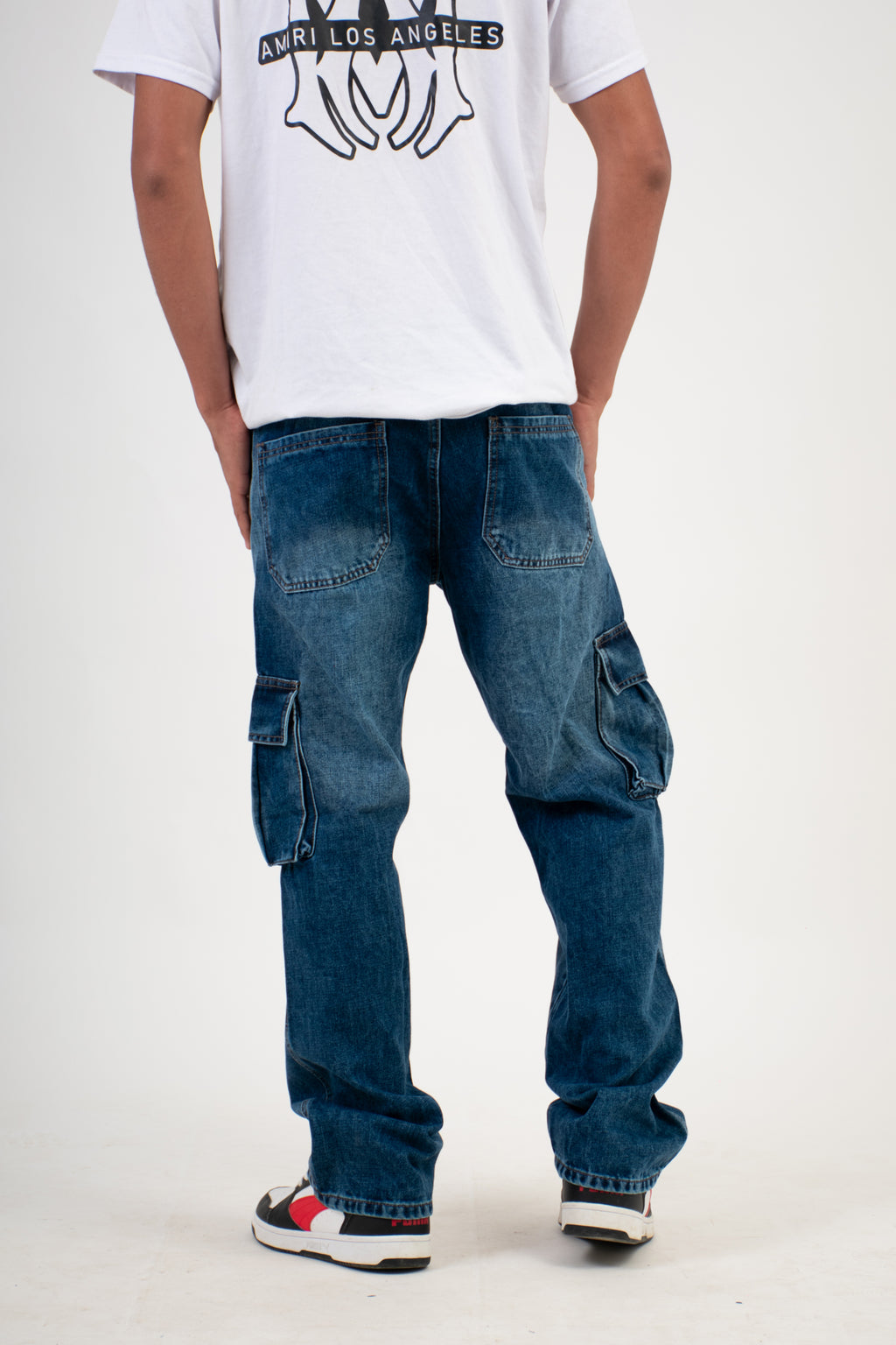 BAGGY AZUL OSCURO-STONE BARRIDO